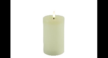 Stompkaars rustiek 7,5CM LED Lyon M creme