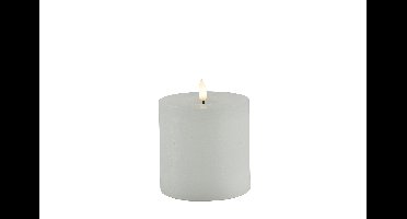 Stompkaars rustiek LED rond Lyon S wit hoogte 10 x 10 cm