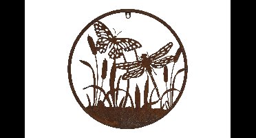 Decostar Countryfield Wandversiering ro Alayne S roest