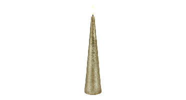 Decostar Countryfield Kegelkaars 5CM LED kegel Lyon S goud