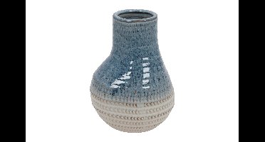 Decostar Countryfield Vaas ro Alban S blauw