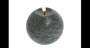 Bolkaars LED rond Lyon M donkergroen hoogte 8,5 x 10 cm