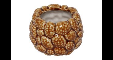 Decostar Countryfield Vaas ro Pine cone S bruin