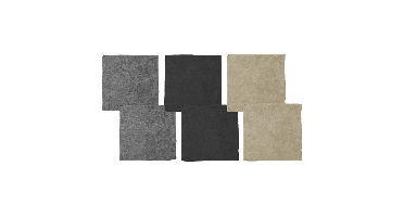 DDDDD microvezeldoek billie polyester grey black sand