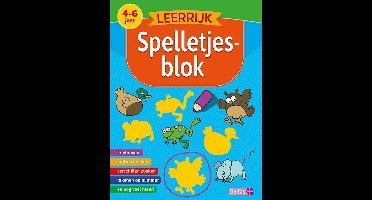 Leerrijk spelletjesblok 4-6 jaar