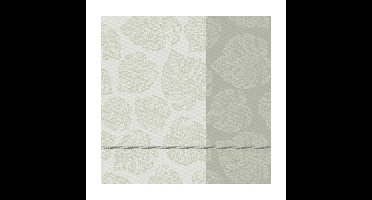 DDDDD theedoek monstera 60x65 cm cream