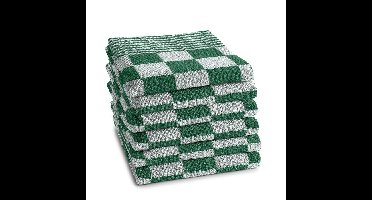 6x DDDDD keukendoek barbecue 50x55 cm green
