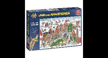 Jumbo Jan van Haasteren Het dorp van de kerstman 5000 stukjes