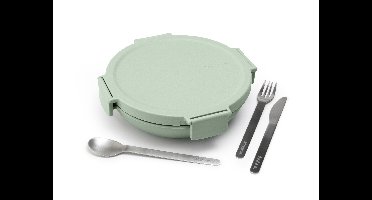 Brabantia Make Take lunchkom 1 liter kunststof jade green