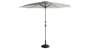 Hartman Sunline parasol 300 cm licht grijs