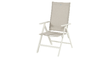 Hartman Napoli verstelbare tuinstoel sand beige