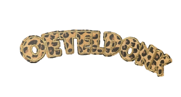 Embleem Oeteldonk panter stof rug