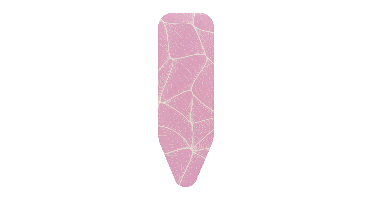 Brabantia strijkplankhoes B 124x38cm 2mm schuim Lilac waves