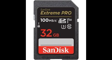 Sandisk SDHC geheugenkaart - 32GB - ExtremePro - U3