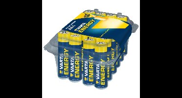 Box met 24 x AAA Varta High Energy alkaline batterijen