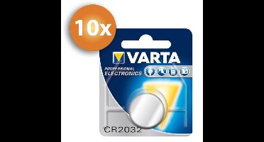 Voordeelpak Varta CR2032 knoopcel batterijen - 10 stuks