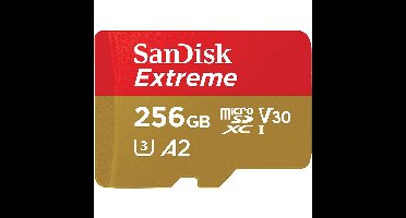 Sandisk microSDXC geheugenkaart - 256GB - Extreme