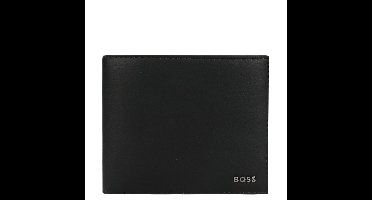 Boss Jace Herenportemonnee - 8 pasjes - zwart heren portemonnee
