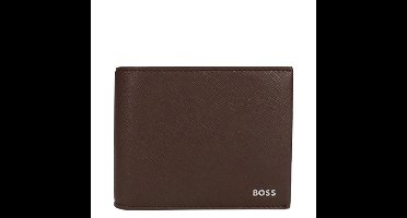 Boss Northon Portemonnee dark brown portemonnee