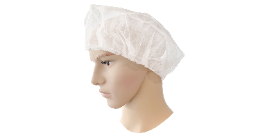 Baret PP Wit 53 cm à 100 stuks