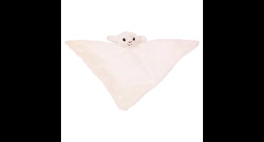 Pia Toys Knuffeldier Schaap - zachte pluche stof - tuttel/knuffeldoekje - wit - 45 cm