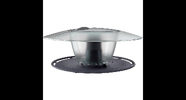 Prosperplast Vogelvoedersilo - antraciet - vogelvoederplek - 30 cm