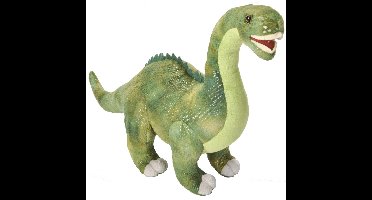 Wild Republic Diplodocus pluche knuffel 38 cm met kraalogen