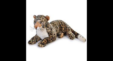 Wild Republic Pluche dieren luipaard knuffel - 76 cm
