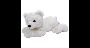 Wild Republic pluche knuffel dier ijsbeer - wit - 30 cm