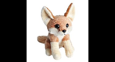 Wild Republic Woestijnvos Knuffel - 13cm - pluche Fennec vos - beige