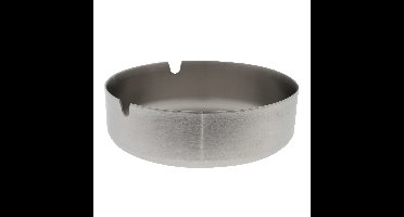 Asbak van RVS - Dia 10 cm - Voor binnen en buiten gebruik