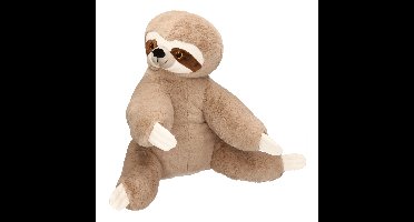 Pluche knuffel dieren grote Luiaard van 43 cm