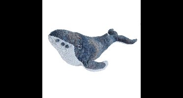 Wild Republic Bultrug - pluche - 50 cm - grijs/blauw