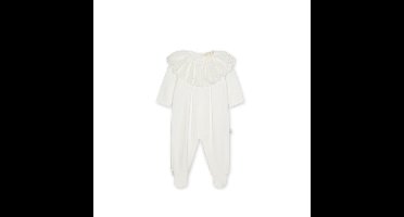 Baby Gi creme boxpakje broderie kraag