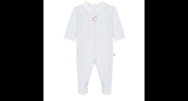 Baby Gi licht blauw boxpakje hobbelpaardje