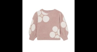 Mayoral fluffy trui met bloemen