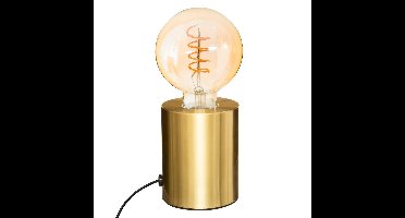 Atmosphera Tafellamp Saba - metaal - goud - H10 cm - Leeslampje - Designlamp