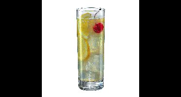 Bormioli longdrinkglazen - set 6x stuks - 305 ml - glas - transparant
