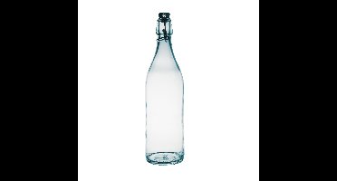 Bormioli Rocco beugelfles/weckfles - transparant - glas - 1 liter