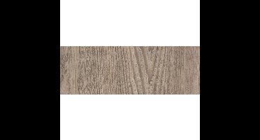Decoratie plakfolie eiken houtnerf look - 5x - grijsbruin grof - 45 cm x 2 meter - zelfklevend