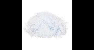 Engelenhaar - wit - iriserend - 50 gram - synthetisch - kerstboom versiering lamettahaar