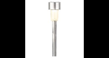 Lumineo Solar tuinlampen - 1x stuks - prikspots op zonne-energie - 24 cm