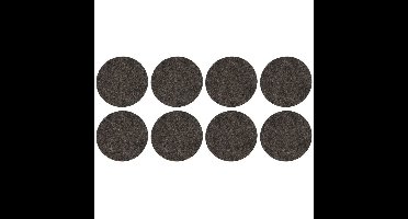 Meubelviltjes - 40x stuks - antikras viltjes - 2,6 cm - Beschermviltjes - Stoelviltjes