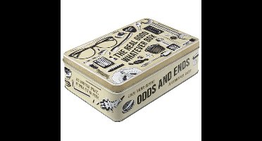Nostalgic Art?Bewaarblik/opbergblik - Whatever Odds & Ends - Metaal?- 23 x 16 x 7 cm - 2,5 liter