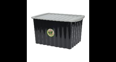 Opslagbak/opbergdoos/organizer - met deksel - kunststof - 27 Liter