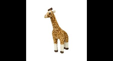 Pluche giraf knuffel - staand - 63 cm - giraffe - knuffeldieren