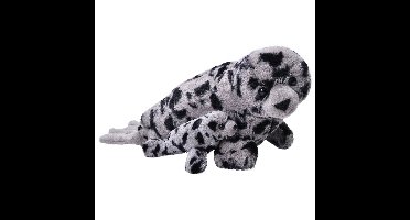 Pluche knuffel dieren familie grijze zeehonden 36 cm