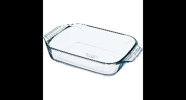 Pyrex Rechthoekige glazen ovenschaal - 1,4 liter - 26 x 17 x 5,5 cm