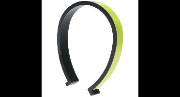 Reflecterende broek clip/band - neon geel - 22 cm - hardlopen/fietsen