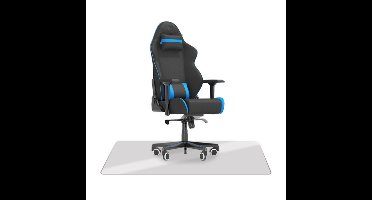 Ruhhy Beschermmat onder bureaustoel - 100 x 140 cm - semi transparant - rechthoek - polypropyleen